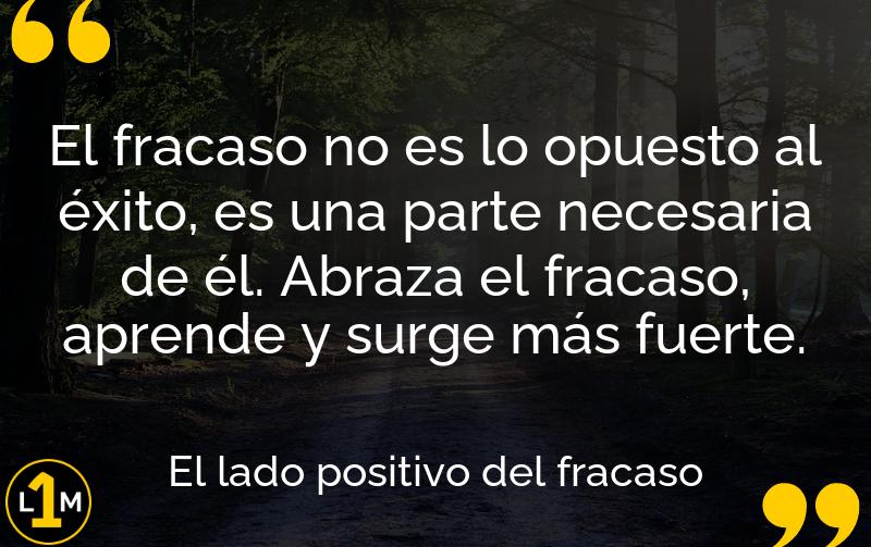 El lado positivo del fracaso (Resumen) Resumen Corto