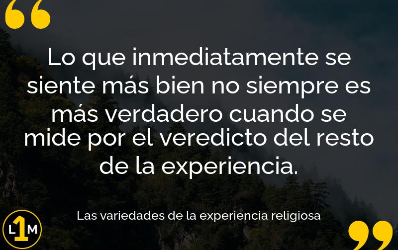 Las Variedades De La Experiencia Religiosa (Resumen) Resumen Corto