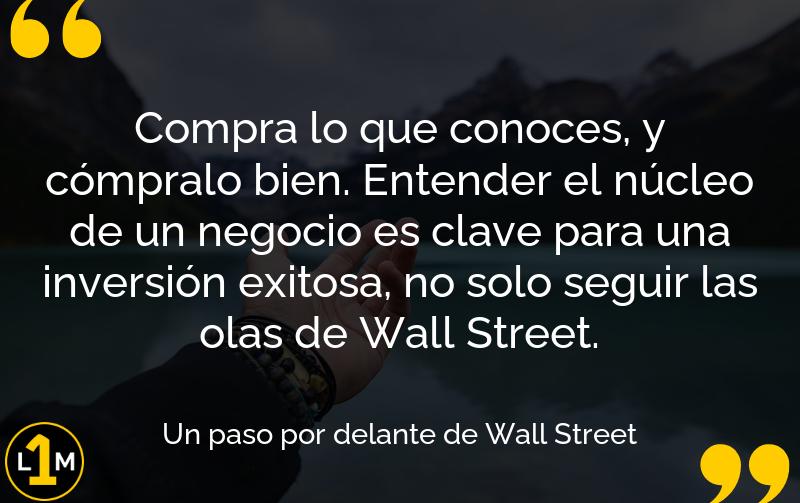 Un Paso Por Delante De Wall Street (Resumen) Resumen Corto